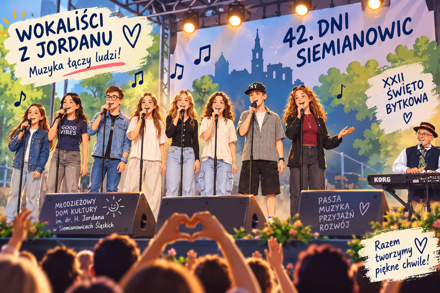 Wokaliści z Jordanu na 42. Dniach Siemianowic
